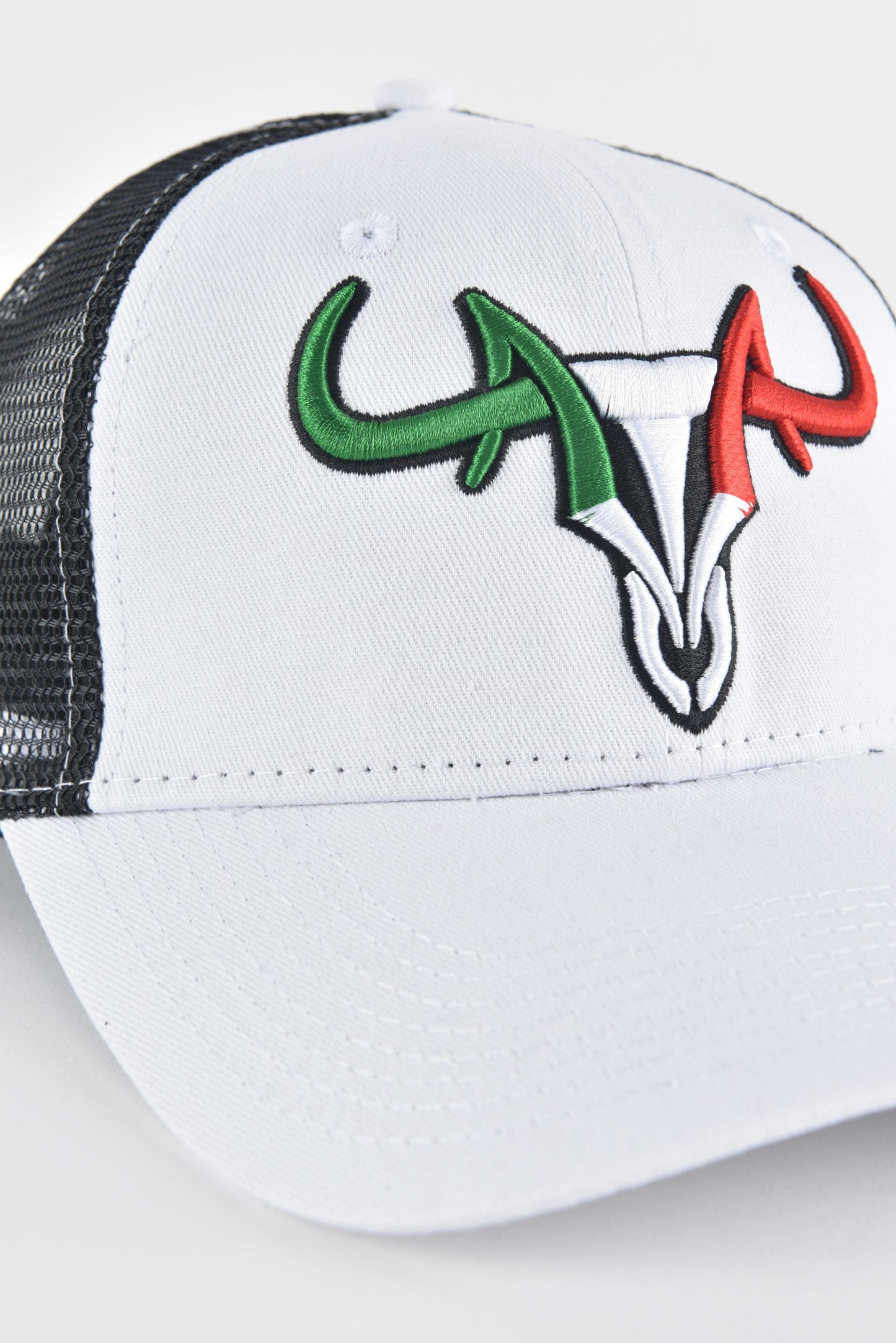 Mens MEXICO 3D Logo Baseball Cap - White