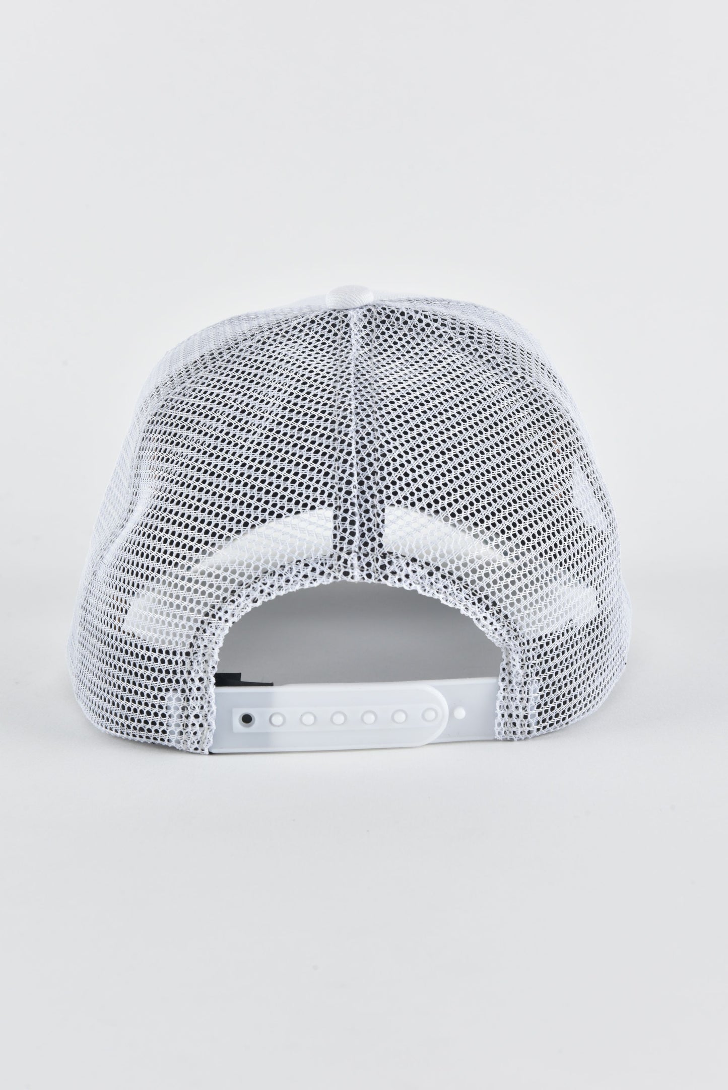 Mens Aztec Visor 3D Logo Baseball Cap - White