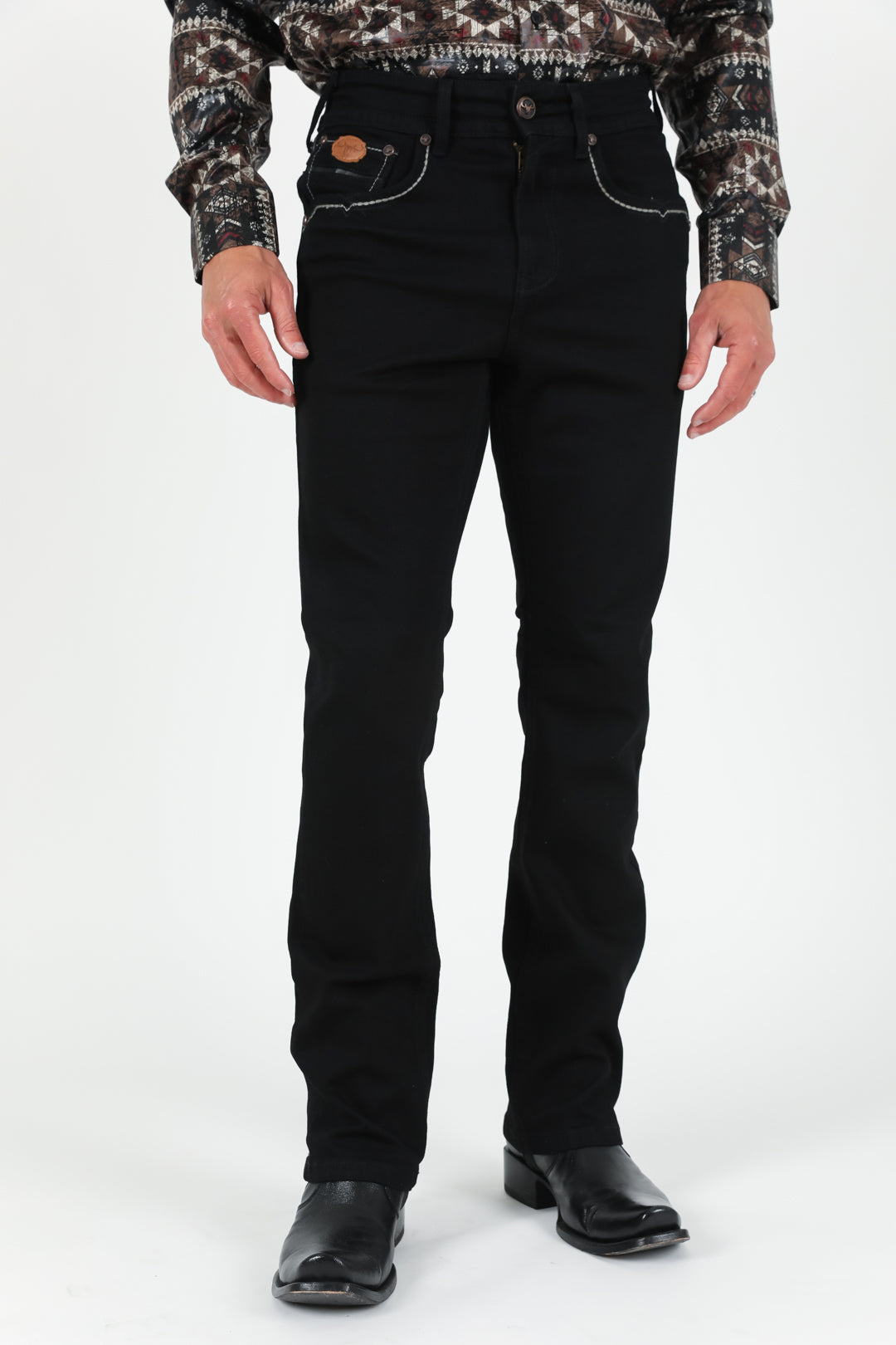 Holt Men's Dirty Blue Boot Cut Jeans