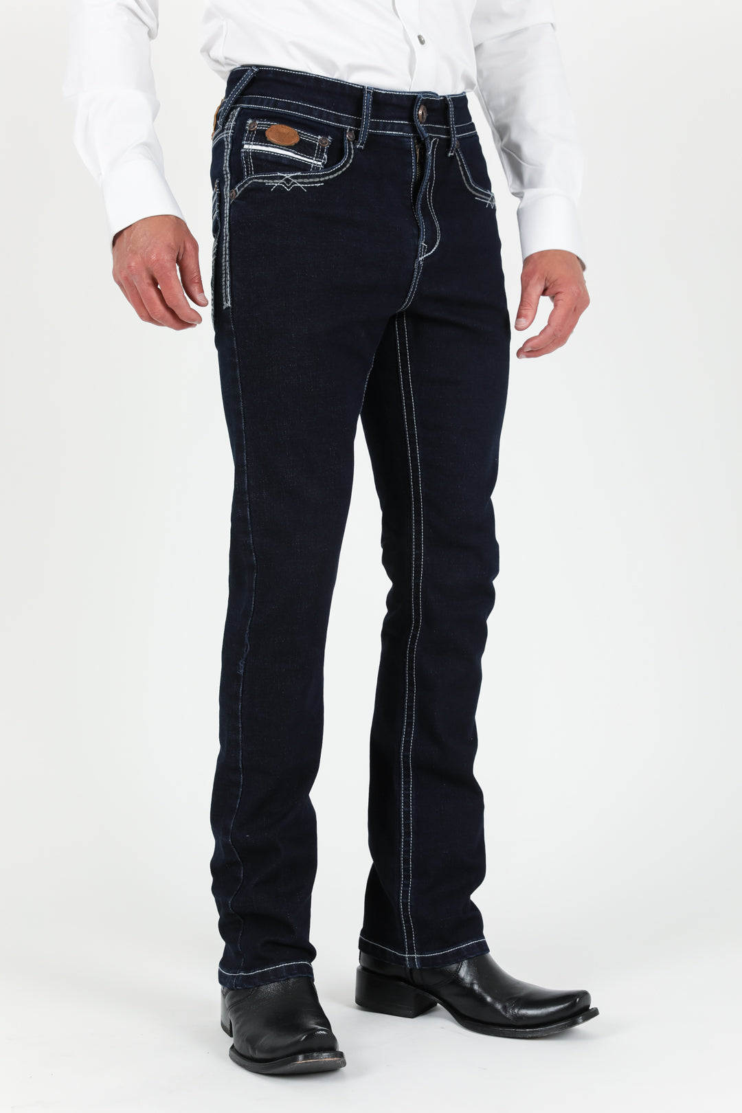 Holt Men's Blue Boot Cut Jeans