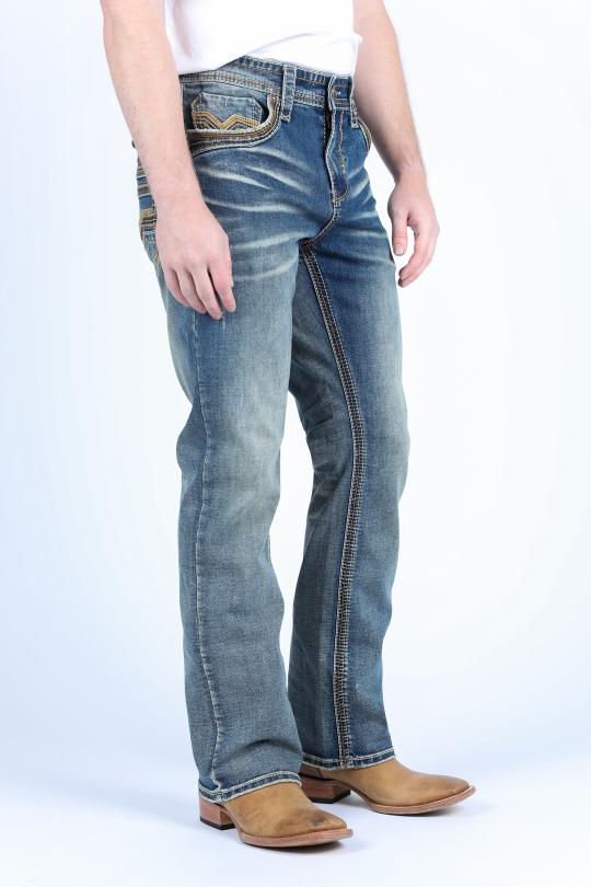 Holt Men's Slim Boot Cut Jeans