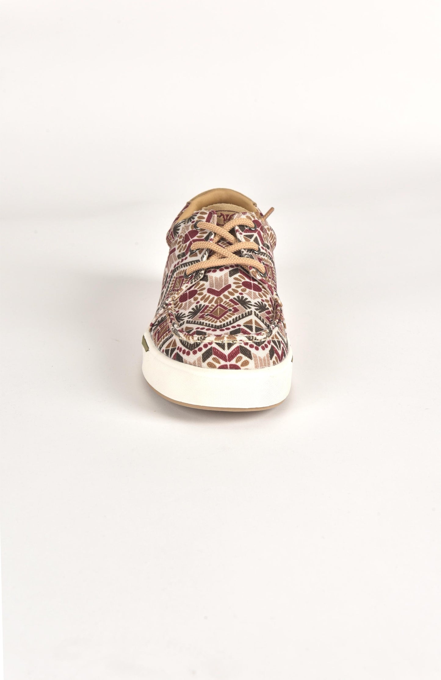 Mens Aztec Print Canvas Sneaker