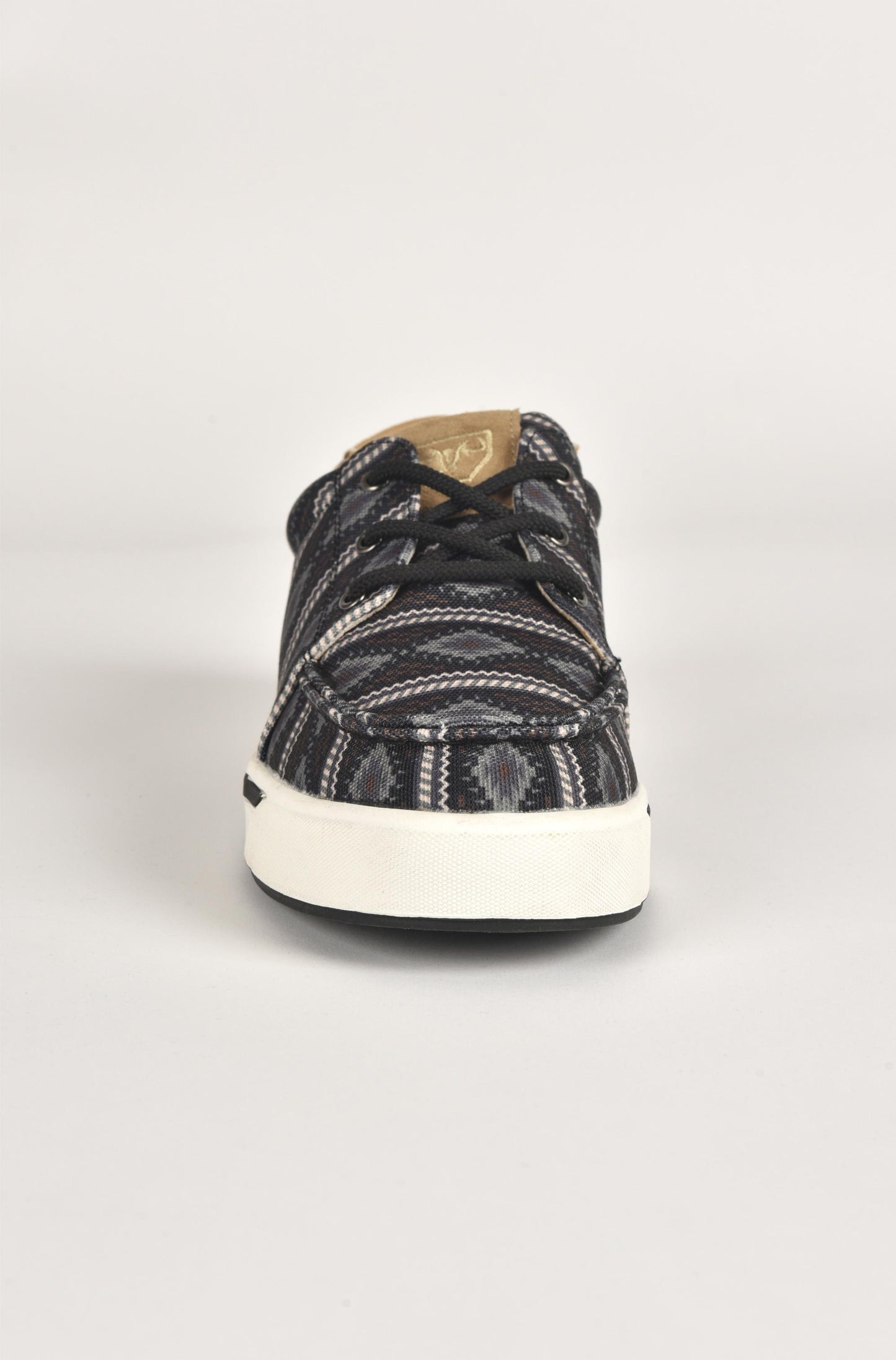 Mens Aztec Print Canvas Sneaker