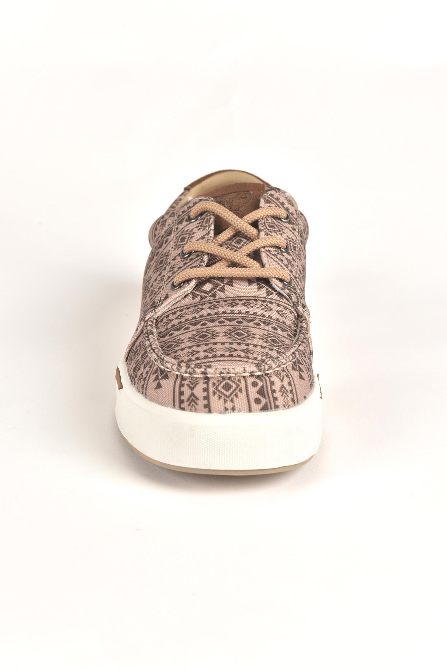 Mens Aztec Print Canvas Sneaker