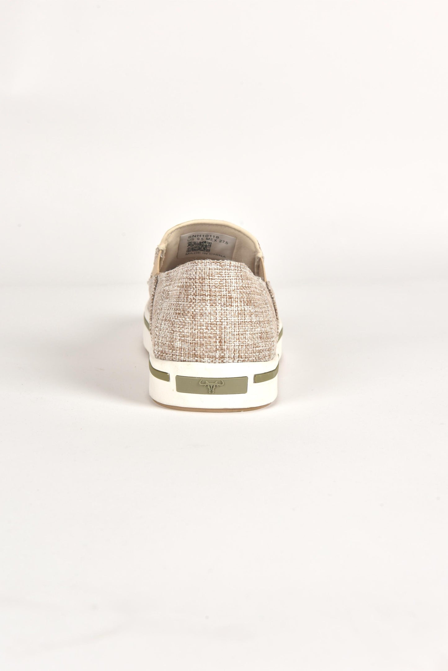 Mens Heather Canvas Slip-On Sneaker