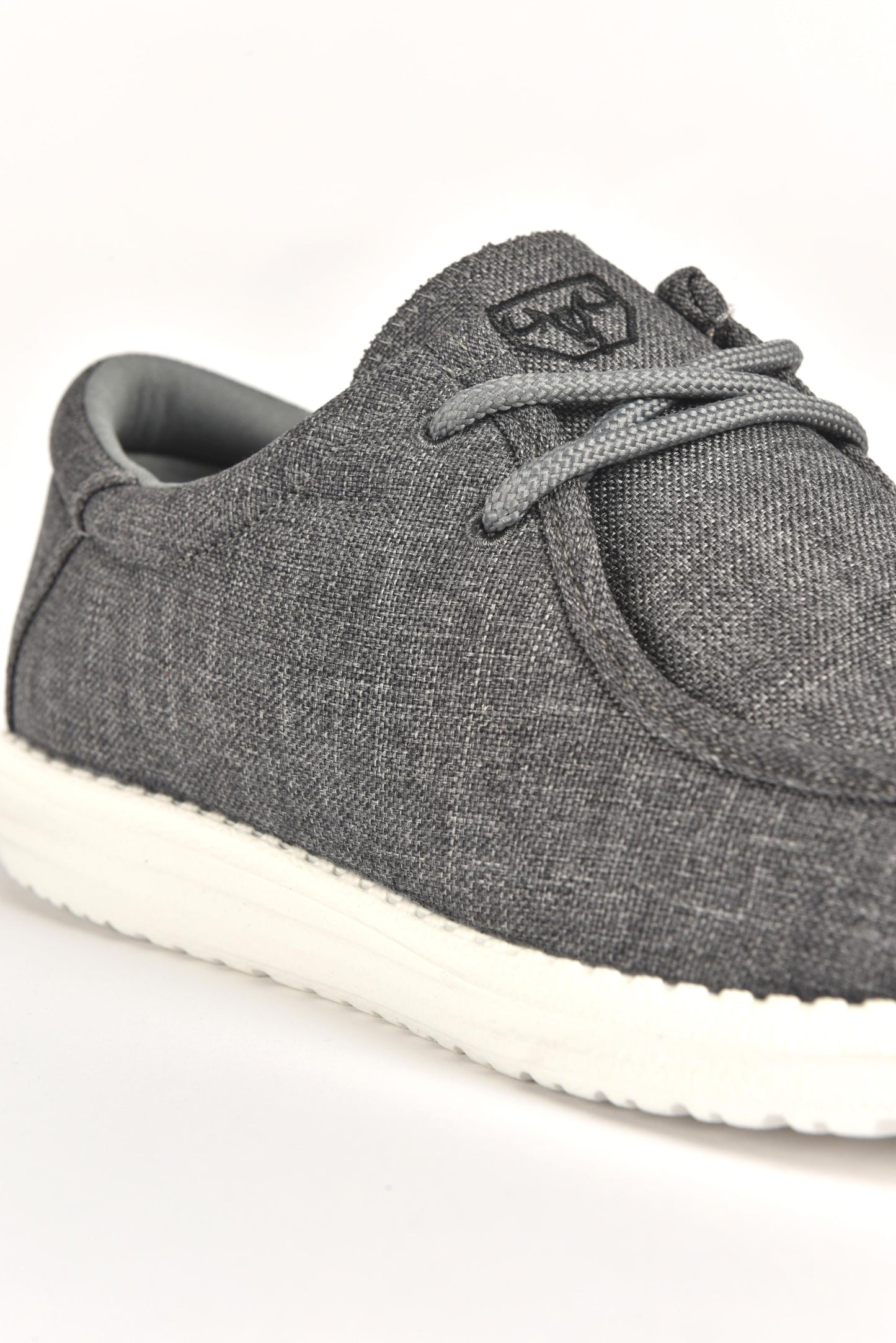 Mens Lightweight Heather Canvas Sneaker