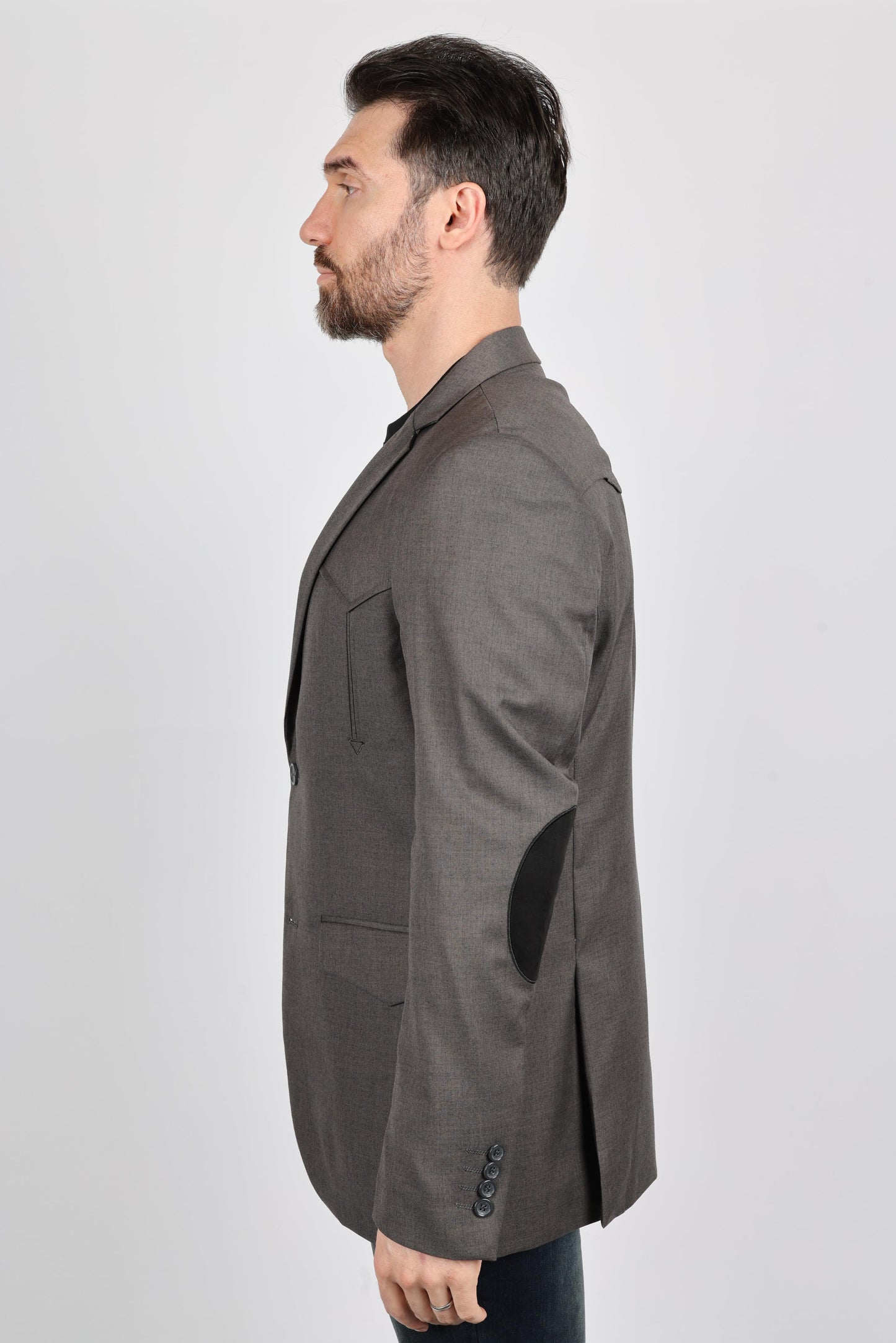 Men's Western Sport Coat with Elbow Patch