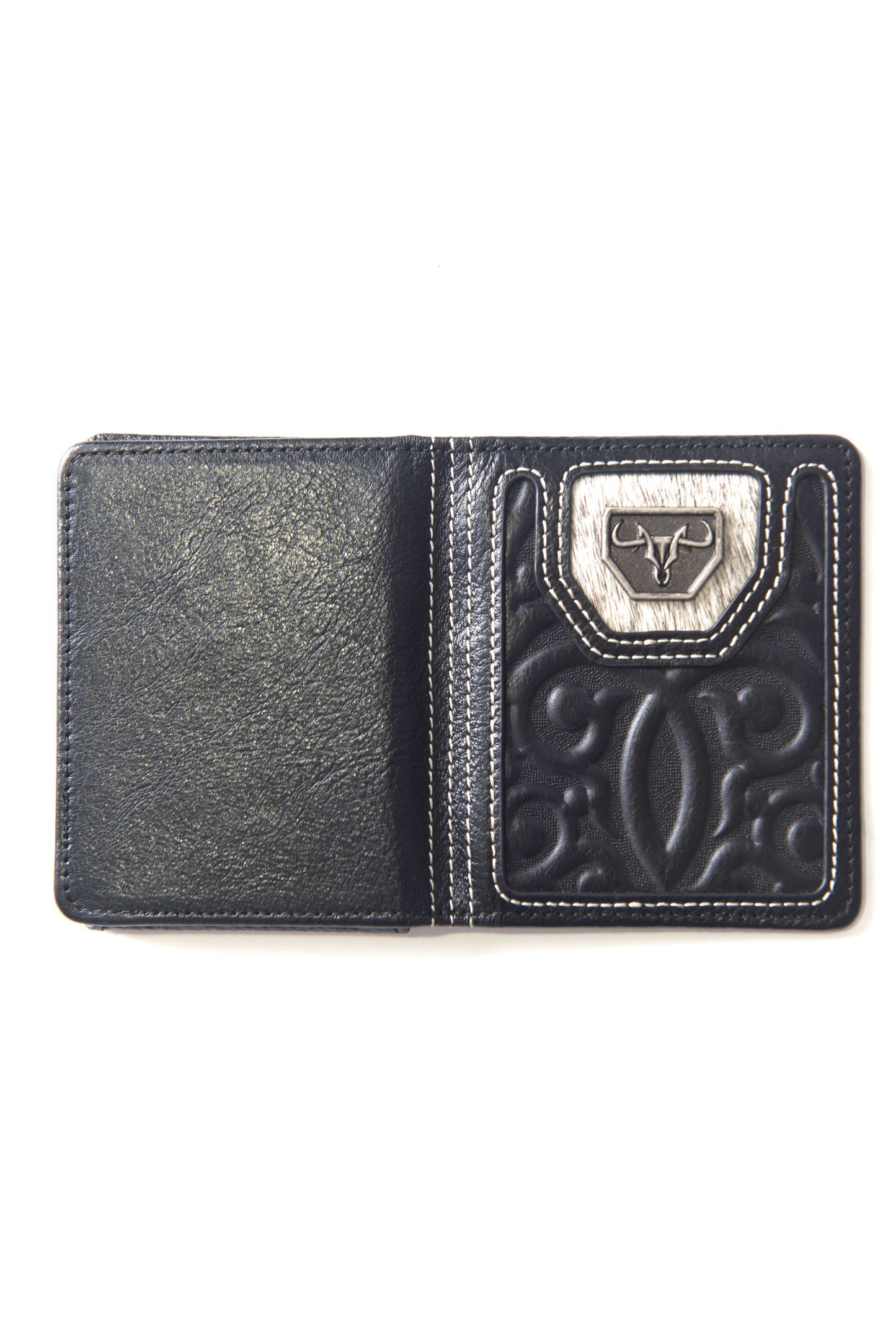 Men's Genuine Leather Wallets - Black