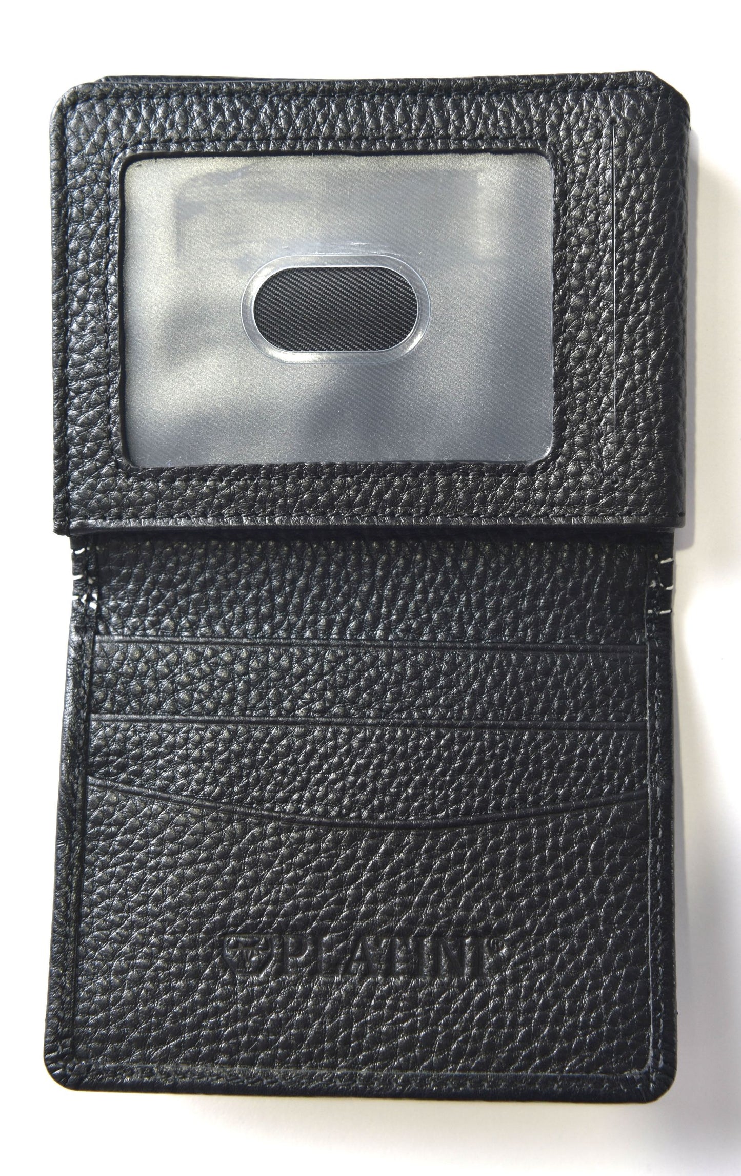 Men's Genuine Leather Wallets - Black