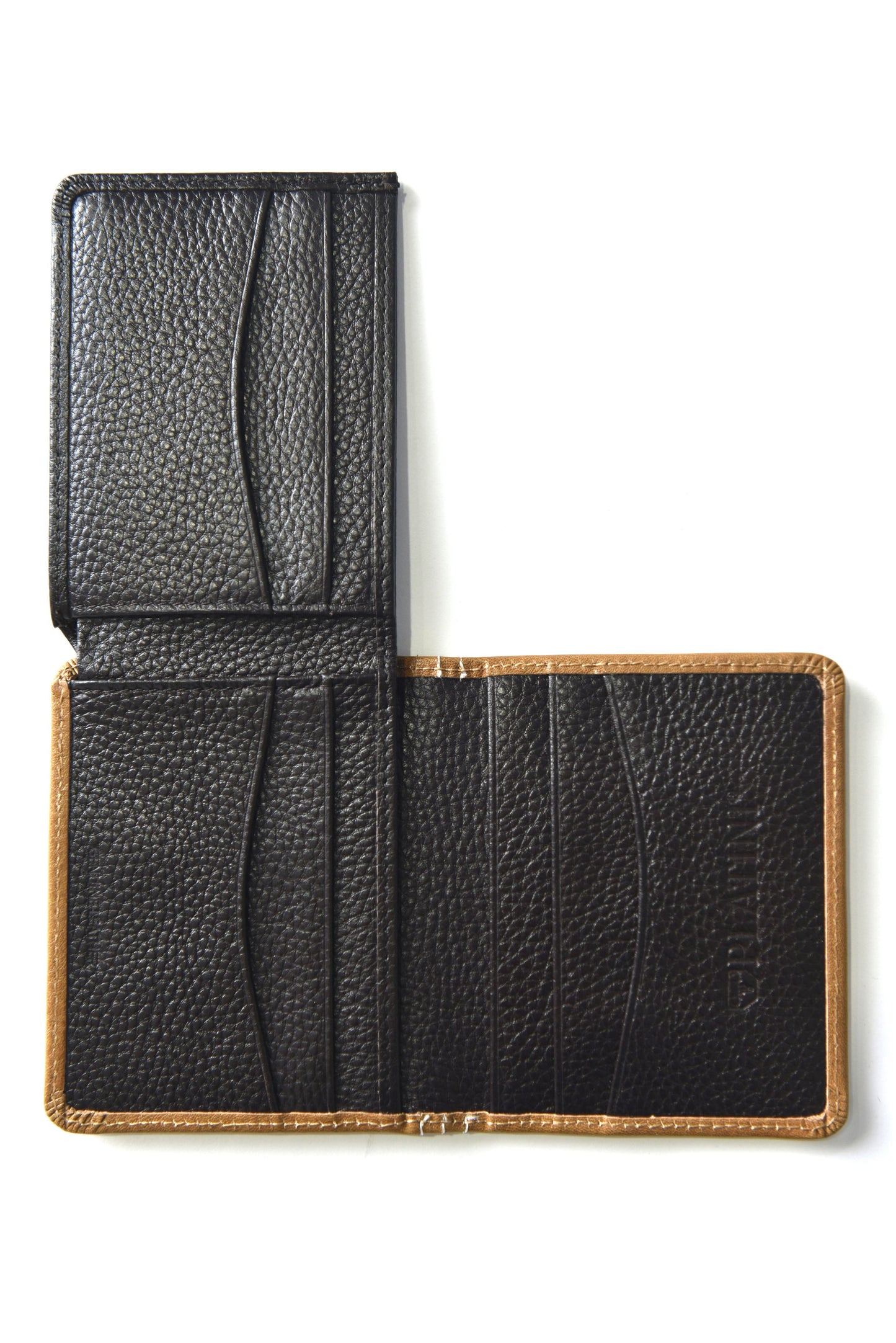 Men's Genuine Leather Wallets - Khaki