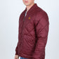 Mens Insulated Reversible Jacket - Wine