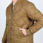 Mens Insulated Reversible Jacket - Beige