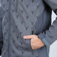 Mens Aztec Softshell Water-Resistant Jacket - Gray