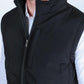 Mens SoftShell Concealed Carry Water-Resistant Vest - Black