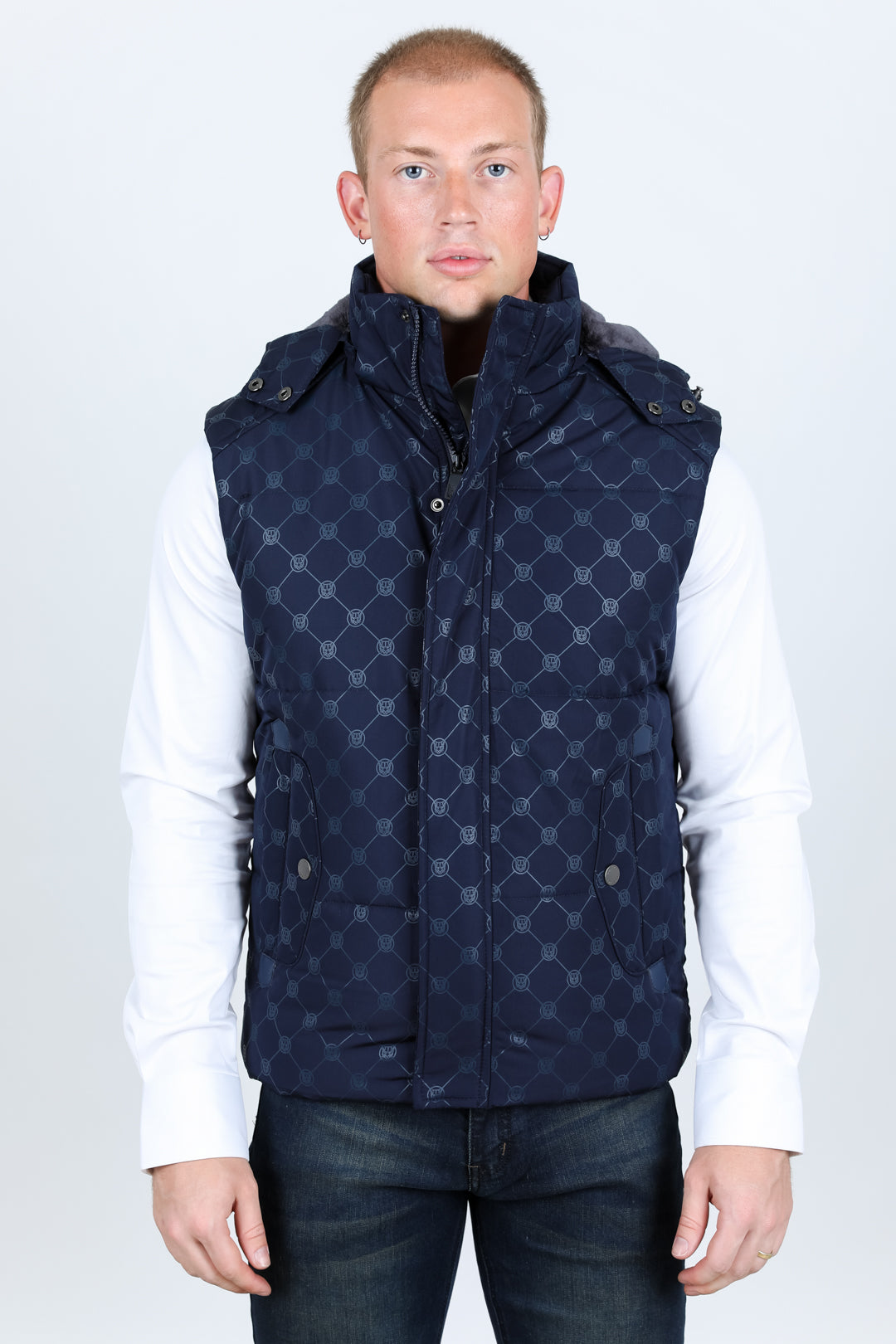 Monogram Quilted Gilet - Men - Ready-to-Wear