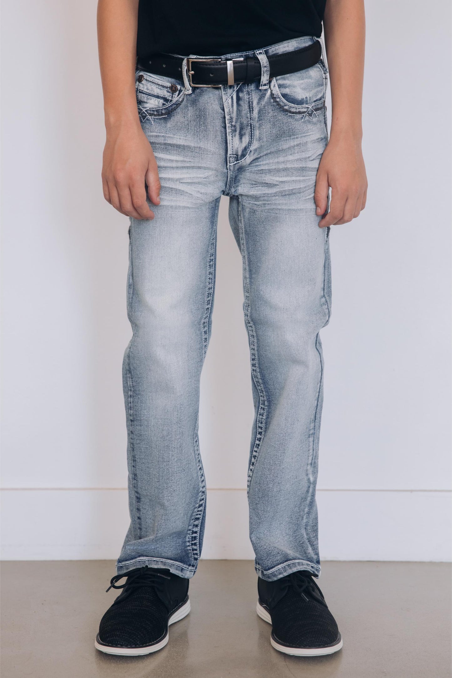 Holt Boys' Light Blue Boot Cut Jeans