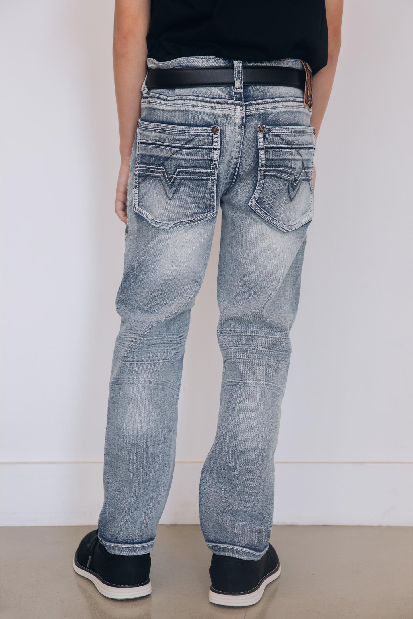 Holt Boys' Light Blue Boot Cut Jeans