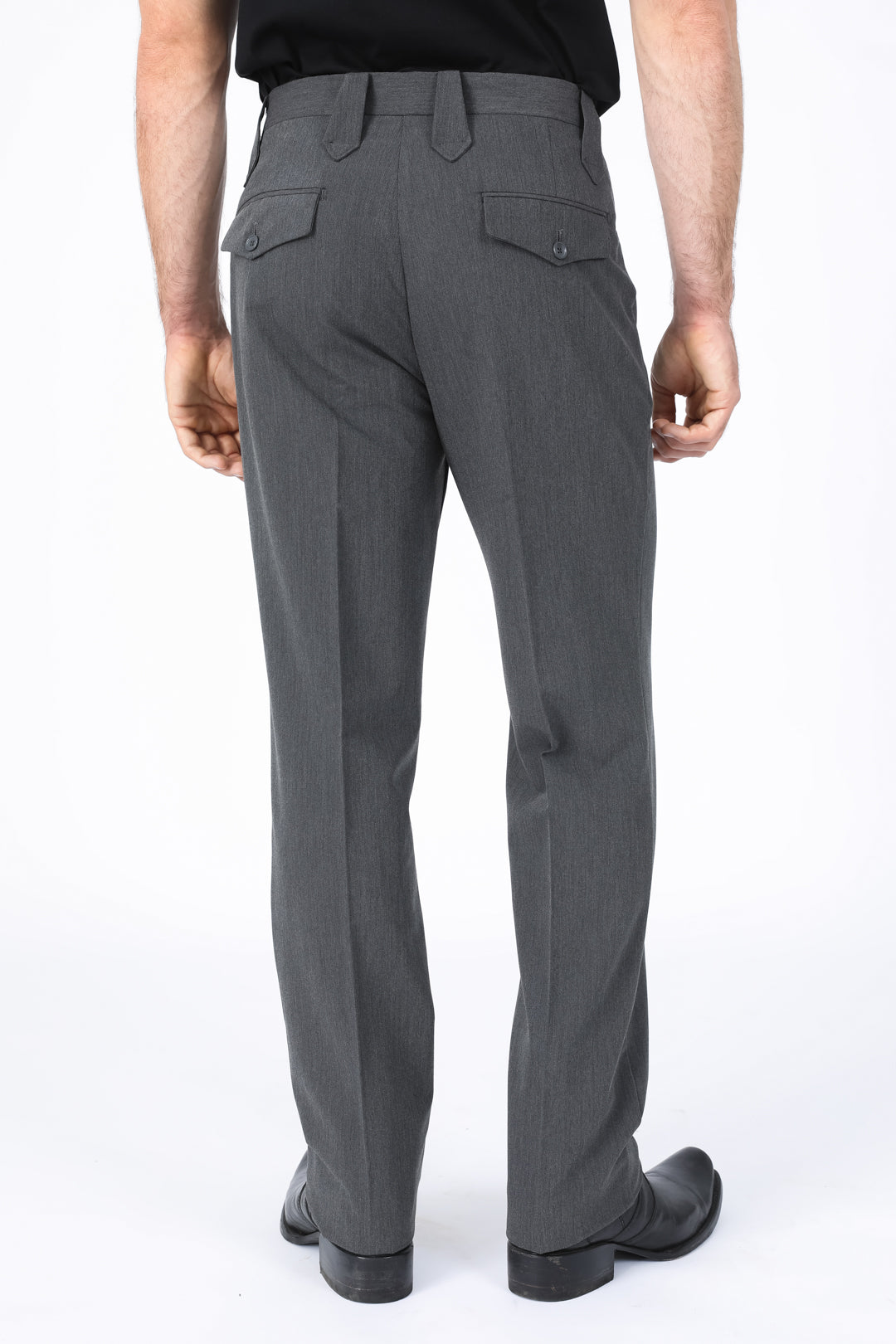 Heath Mens Poly-Stretch Boot-Cut Western Suit Pants – Platini Fashion