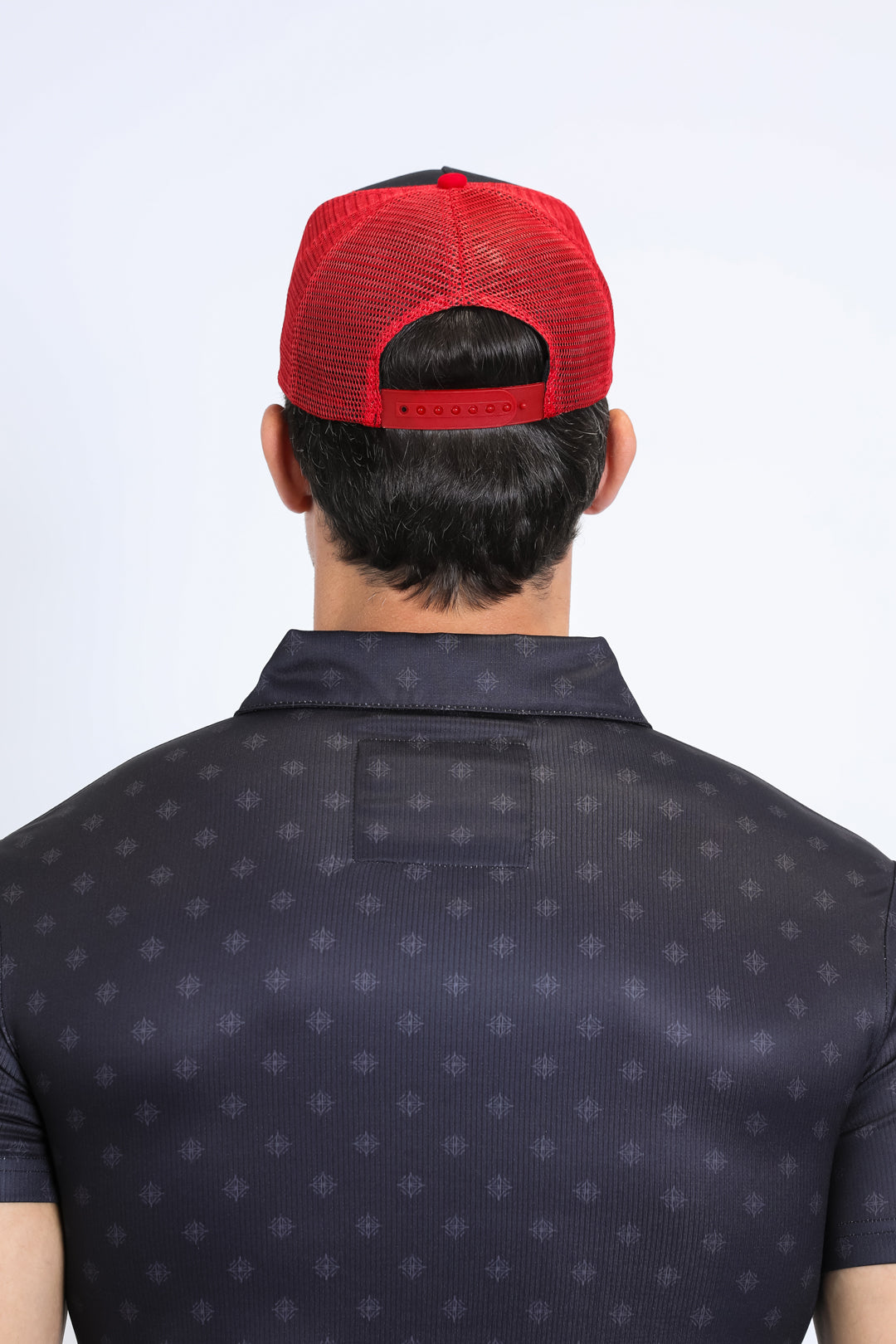 Mens MEXICO 3D Logo Baseball Red Cap