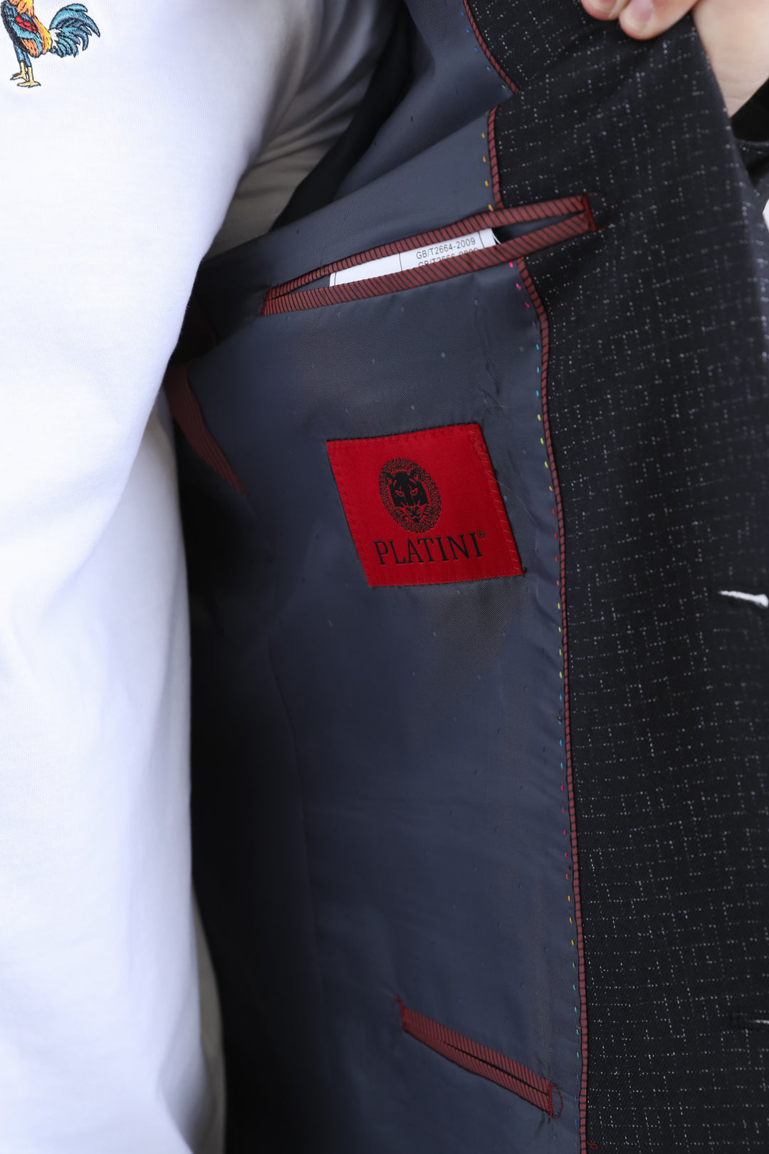 Mens Modern Fit Black Blazer