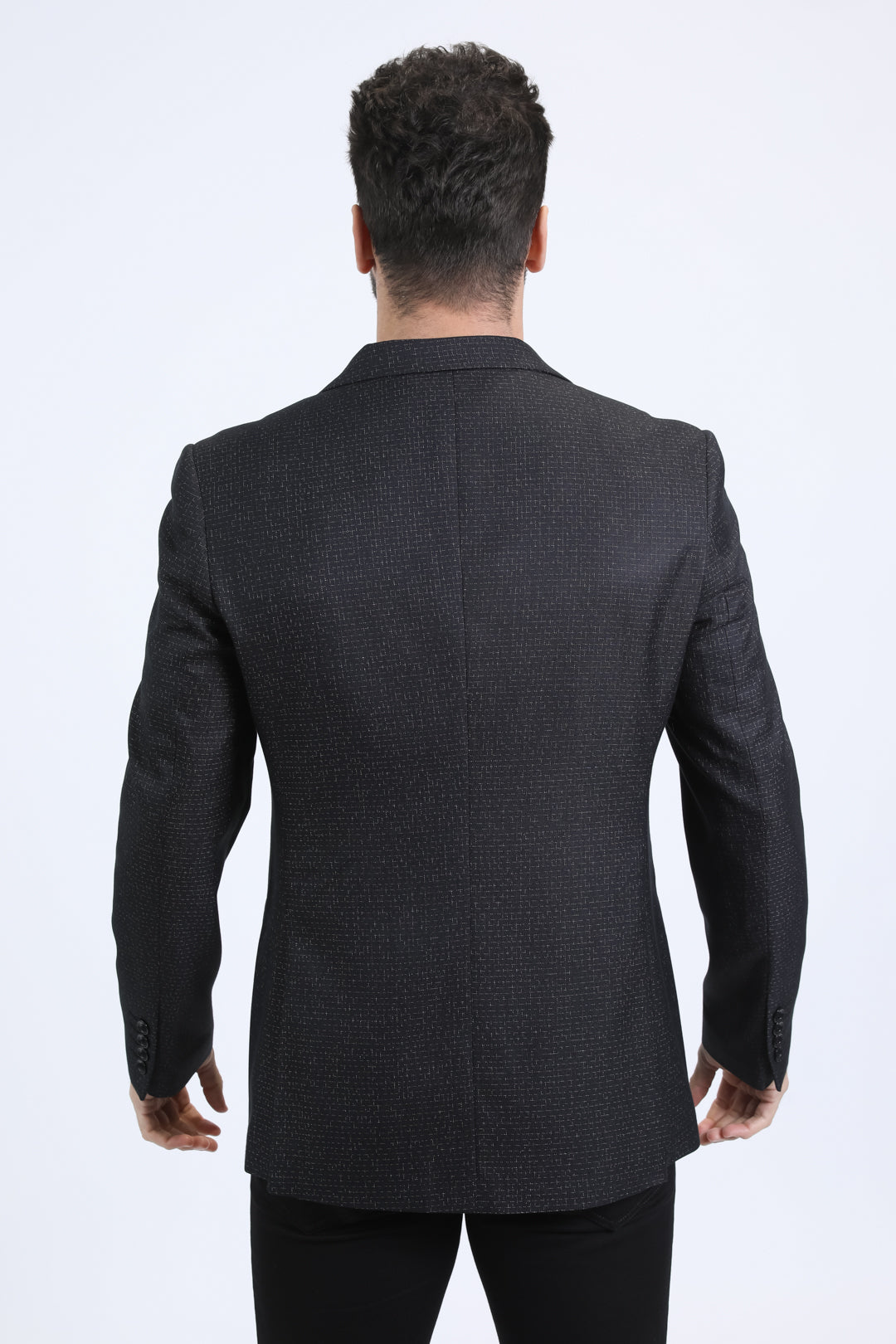 Mens Modern Fit Black Blazer