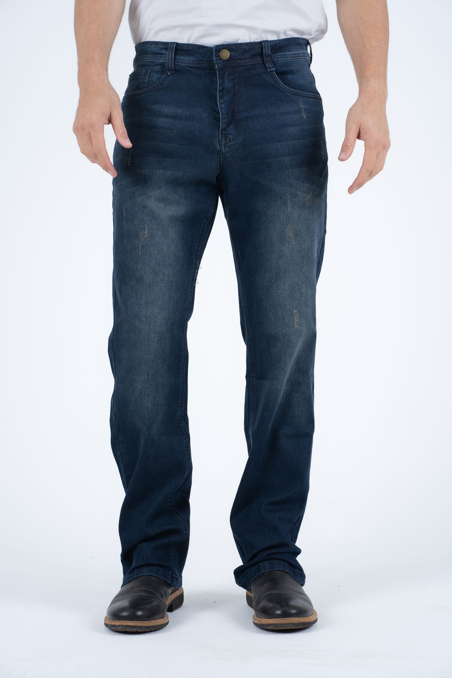 Holt Men's Blue Boot Cut Jeans