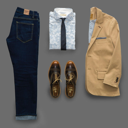 Discover The Right Way to Pair a Variety of Men's Jeans with Dress Shoes