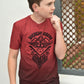 Kid's American Legend Red Ombre Quick Dry Short Sleeve T-shirt