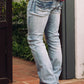 Holt Men's Light Blue Boot Cut Jeans