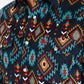 Cotton Aztec Print Dress Shirt - Navy