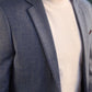 Mens Modern Fit Blue Blazer