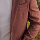 Mens Modern Fit Red Blazer