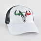 Mens MEXICO 3D Logo Baseball Cap - White