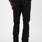 Holt Men's Jet Black Boot Cut Jeans