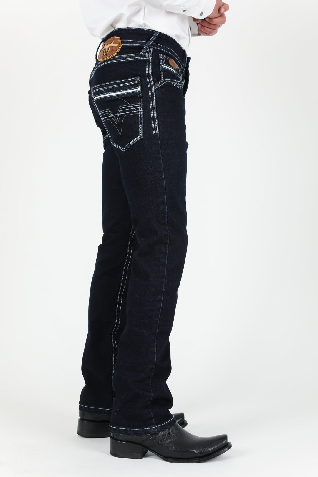 Holt Men's Blue Boot Cut Jeans