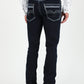 Holt Men's Blue Boot Cut Jeans