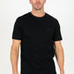 Cotton Knit T-Shirt - Black