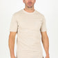 Cotton Knit T-Shirt - Beige