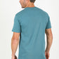 Cotton Knit T-Shirt - Steel Blue