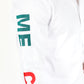 Men’s Single Pocket Logo Modern Fit Stretch Mexico Dress Shirt - White