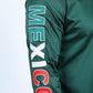 Men’s Single Pocket Logo Modern Fit Stretch Mexico Dress Shirt - Green
