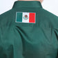 Men’s Single Pocket Logo Modern Fit Stretch Mexico Dress Shirt - Green