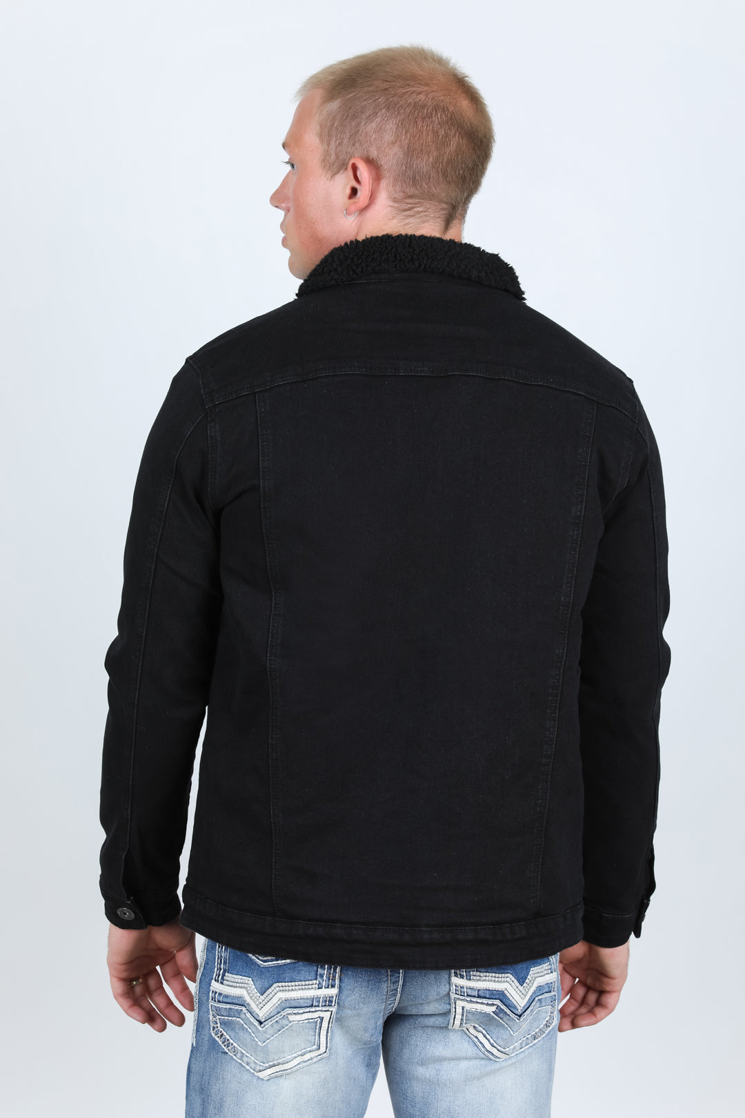 60% OFF on Roadster Men Black Washed Detachable Hood Denim Jacket on Myntra  | PaisaWapas.com