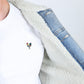 Mens Sherpa Lined Denim Jacket - Tint Blue