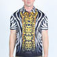 baroque animal print polo lifestyle platini