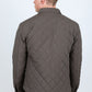 Mens Fur Lined Insulated Overshirt - Brown