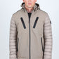 Men's Insulated Lightweight Water-Resistant Softshell Jacket - Mink