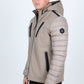 Men's Insulated Lightweight Water-Resistant Softshell Jacket - Mink