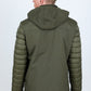 Men's Insulated Lightweight Water-Resistant Softshell Jacket - Olive