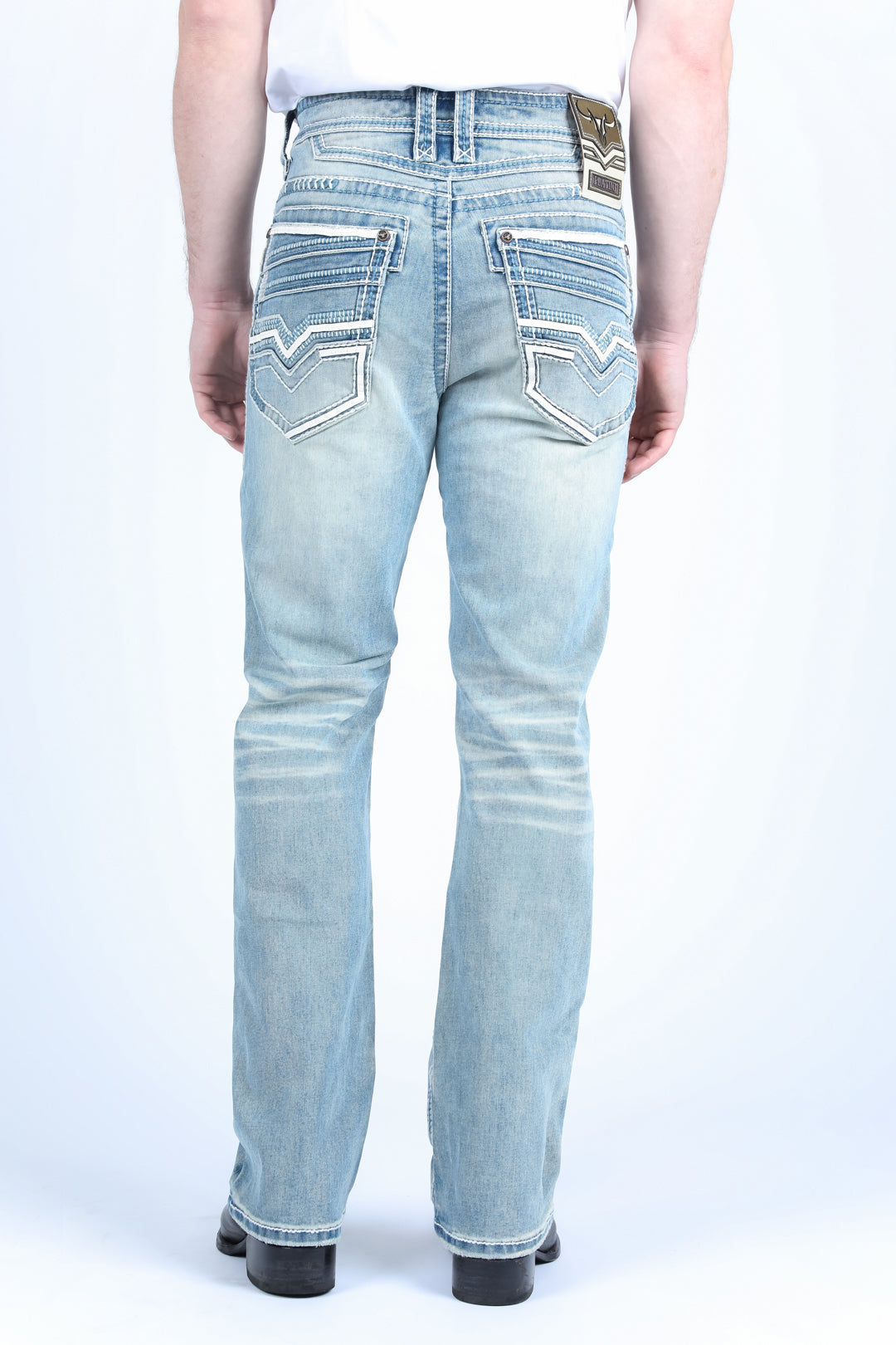 Holt Men's Slim Boot Cut Jeans